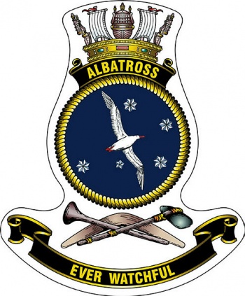 Coat of arms (crest) of the HMAS Albatross, Royal Australian Navy