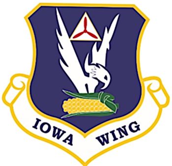 Coat of arms (crest) of the Iowa Wing, Civil Air Patrol