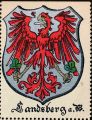 Wappen von Landsberg an der Warthe/ Arms of Landsberg an der Warthe