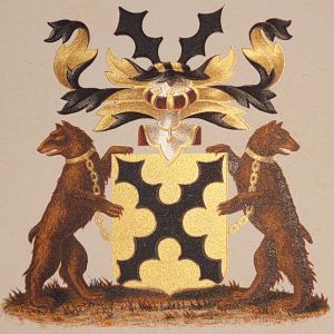 Coat of arms of the Van Lockhorst family