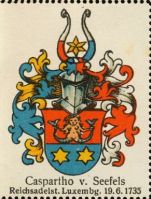 Wappen Caspartho von Seefels