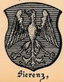 Wappen von Sierenz/ Arms of Sierenz