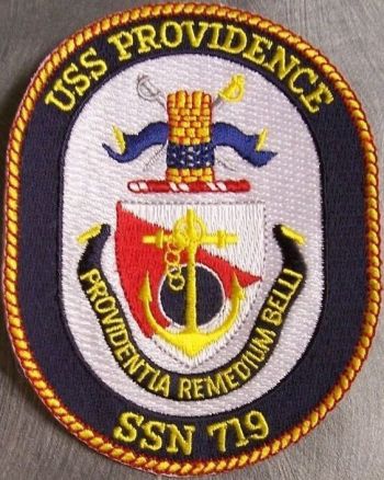 Coat of arms (crest) of the Submarine USS Providence (SSN-719)