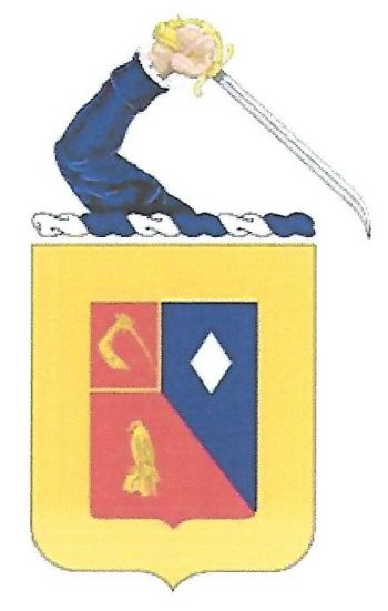 Arms of 164th Transportation Battalion, Massachusetts Army National Guard