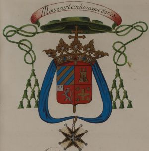 Arms (crest) of François Adhémar de Monteil de Grignan