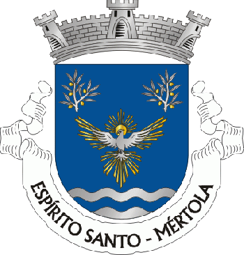 Brasão de Espírito Santo (Mértola)/Arms (crest) of Espírito Santo (Mértola)