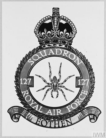 Coat of arms (crest) of the No 127 Squadron, Royal Air Force