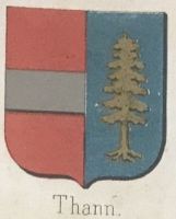 Blason de Thann/Arms (crest) of Thann