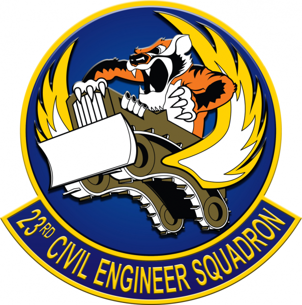 File:23rd Civil Engineer Squadron, US Air Force.png