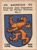 Wapen van Baasrode/Arms (crest) of Baasrode