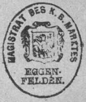 Wappen von Eggenfelden / Arms of Eggenfelden