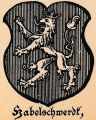 Wappen von Habelschwerdt/ Arms of Habelschwerdt