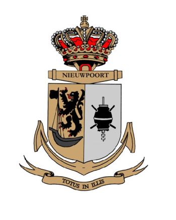 Coat of arms (crest) of the Minesweeper Nieuwpoort, Belgian Navy
