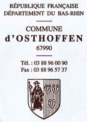 Blason de Osthoffen/Coat of arms (crest) of {{PAGENAME