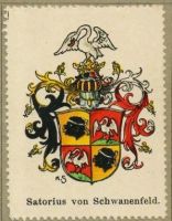 Wappen Satorius von Schwanenfeld