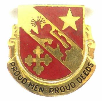 Arms of 772nd Field Artillery Battalion, US Army
