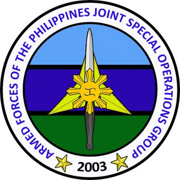 Coat of arms (crest) of the Armed Forces of the Philippines Joint Special Operations Group