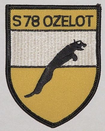 Coat of arms (crest) of the Fast Missile Boat Ozelot (S-78), German Navy