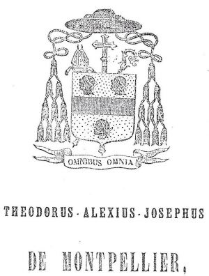 Arms (crest) of Théodore Alexis Joseph de Montpellier