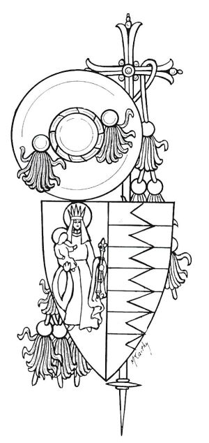 Arms of William Petow