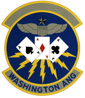 Coat of arms (crest) of the 111th Air Support Squadron, Washington Air National Guard