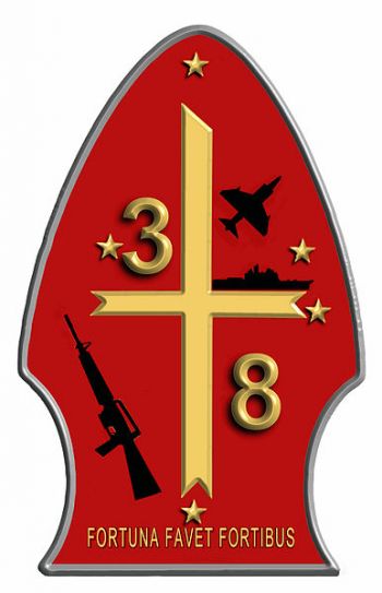 Coat of arms (crest) of the 3rd Battalion, 8th Marines, USMC