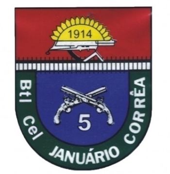 Arms of 5th Military Police Battalion Colonel Januario Corrêa, Rio Grande do Sul