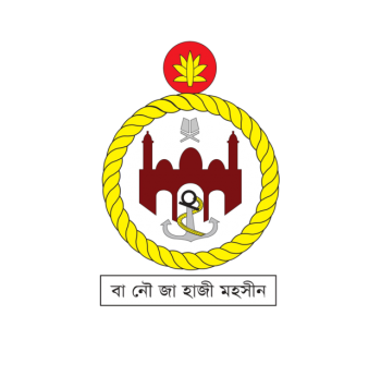 Coat of arms (crest) of the BNS Haji Moshin, Bangladesh Navy
