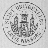 Wappen von Dringenberg/Arms (crest) of Dringenberg