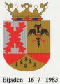 Wapen van Eijsden/Coat of arms (crest) of Eijsden