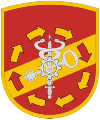 Coat of arms (crest) of the Logistic Battalion