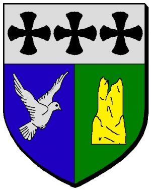 Blason de Monterrein/Coat of arms (crest) of {{PAGENAME