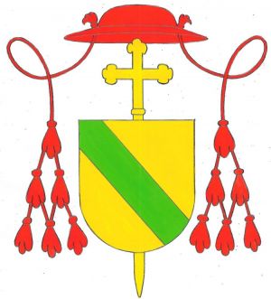 Arms of Egidio Álvarez de Albornoz y Luna