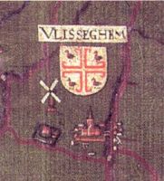 Wapen van Vlissegem/Arms (crest) of Vlissegem