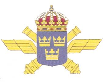 Coat of arms (crest) of Air Defence Regiment, Swedish Army