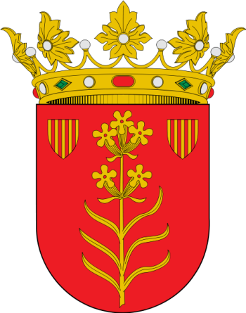 Escudo de Azuara/Arms (crest) of Azuara