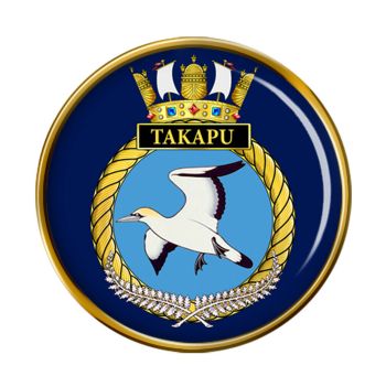 Coat of arms (crest) of the HMNZS Takapu, RNZN