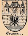 Wappen von Crossen/ Arms of Crossen
