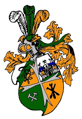 Wappen von Katholische Deutsche Studenten­verbindung Bergland (Aachen)/Arms (crest) of Katholische Deutsche Studenten­verbindung Bergland (Aachen)