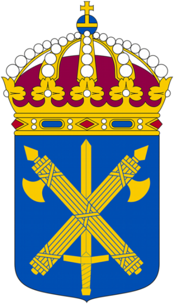 Coat of arms (crest) of the Military Police, Sweden