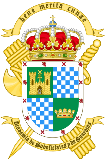 Arms of Non-Commissioned Officers and Guards Academy, Guardia Civil