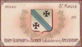 Oldenkott plaatje, wapen van Sint Kruis (Sluis)