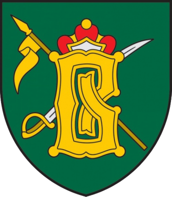 Coat of arms (crest) of the Lithuanian Grand Duchess Birutė Uhlan Battalion, Lithuanian Army