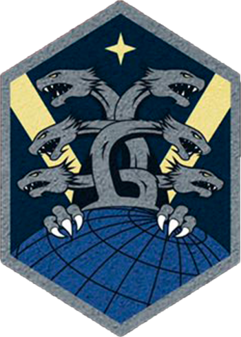 Coat of arms (crest) of the Peterson-Schriever Garrison, US Space Force