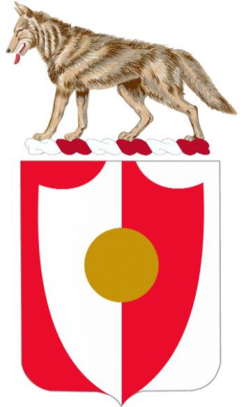 Coat of arms (crest) of the 137th Engineer Battalion, South Dakota Army National Guard