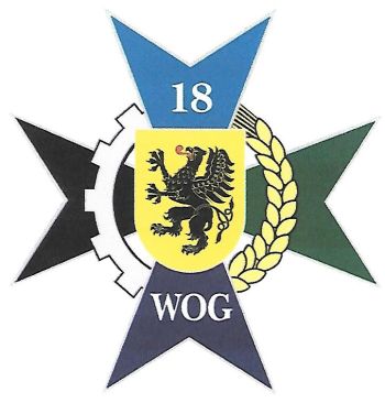 Coat of arms (crest) of 18th Military Economic Department, Polish Army