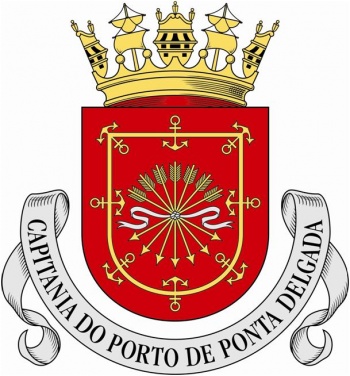 Coat of arms (crest) of the Harbour Captain of Ponta Delgada, Portuguese Navy