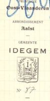 Wapen van Idegem/Arms (crest) of Idegem