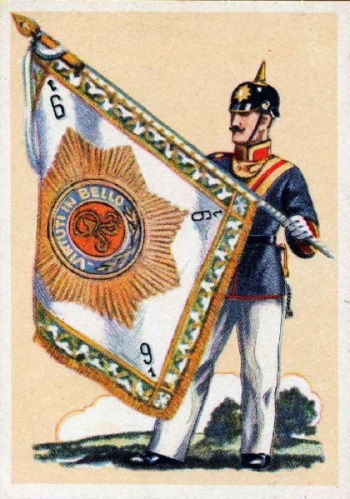 Arms of Royal Saxon 9th Infantry Regiment No 133, Germany