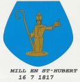Wapen van Mill en Sint-Hubert/Coat of arms (crest) of Mill en Sint-Hubert